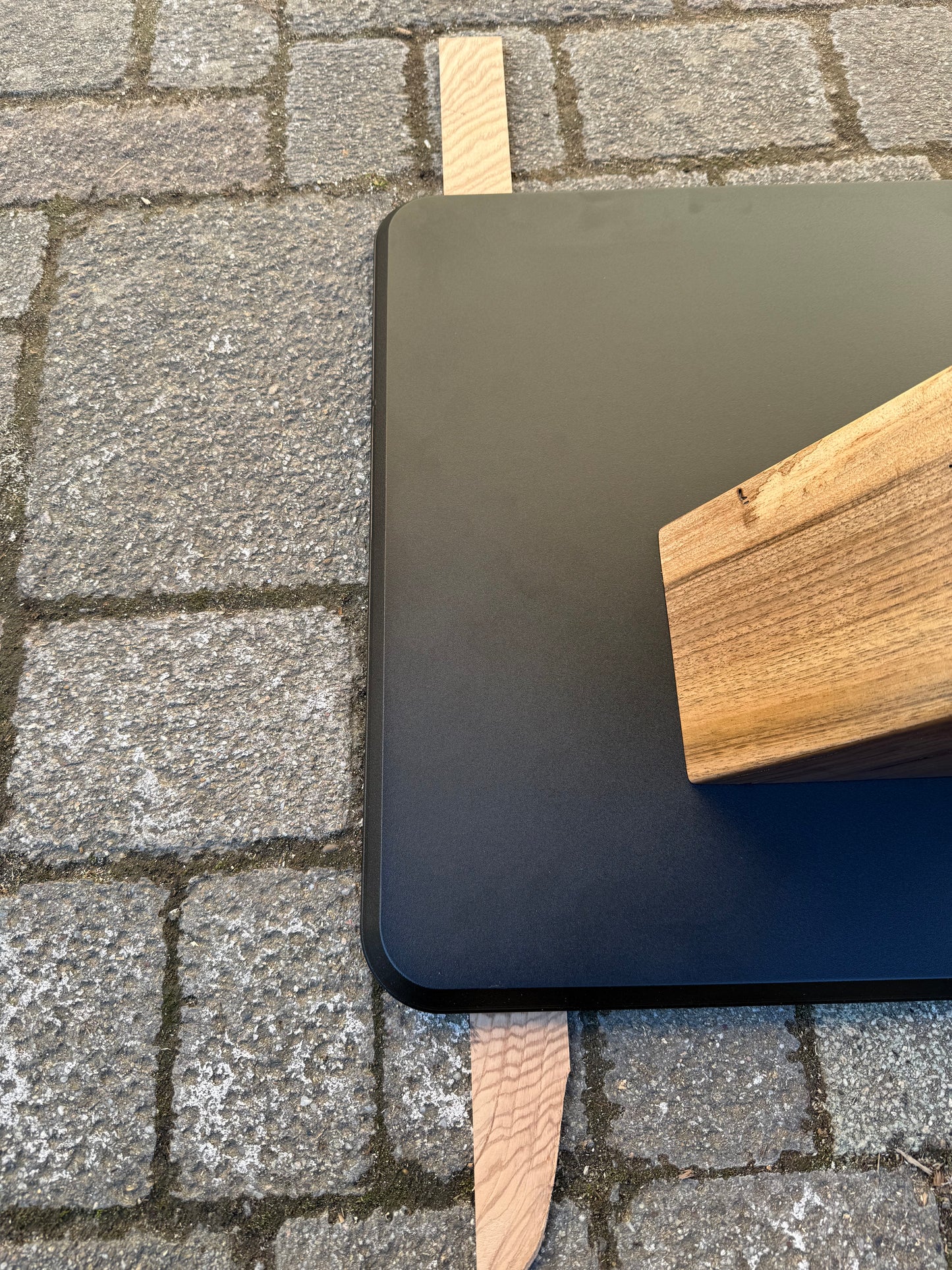 Tischgestell X | Nussbaum x Metall