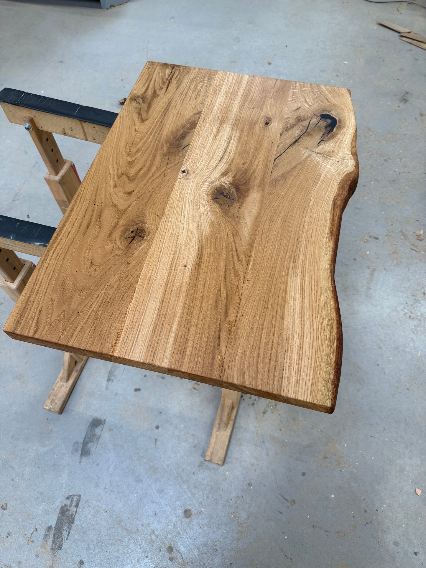 Massivholzplatte geölt / Eichenholz geölt / verschiedene Größen bis 120cm / Handarbeit / Holzplatte hell / Holzplatte geölt /Naturholzplatte