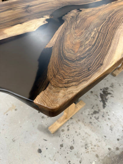 Walnuss Tischplatte geölt - EINZELSTÜCK, sofort verfügbar