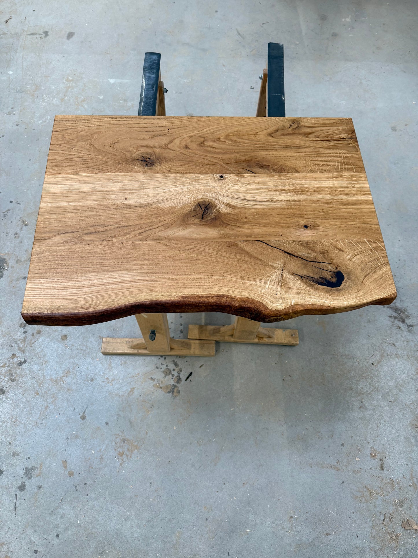 Massivholzplatte geölt / Eichenholz geölt / verschiedene Größen bis 120cm / Handarbeit / Holzplatte hell / Holzplatte geölt /Naturholzplatte