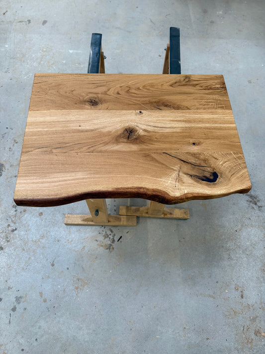 Massivholzplatte geölt / Eichenholz geölt / verschiedene Größen bis 120cm / Handarbeit / Holzplatte hell / Holzplatte geölt /Naturholzplatte