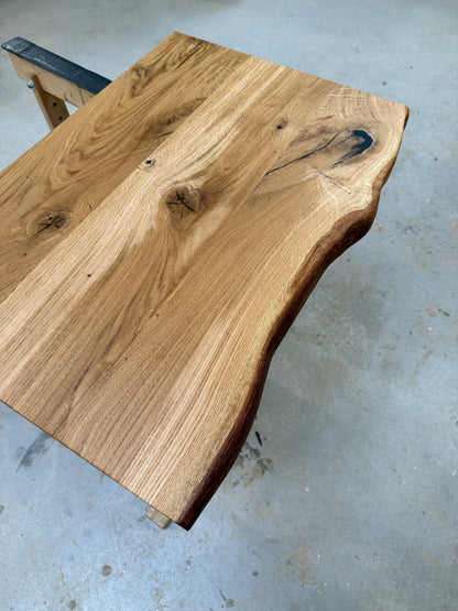 Massivholzplatte geölt / Eichenholz geölt / verschiedene Größen bis 120cm / Handarbeit / Holzplatte hell / Holzplatte geölt /Naturholzplatte