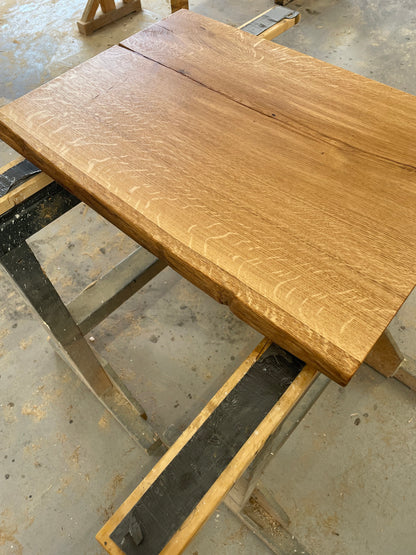 Massivholzplatte geölt / Eichenholz geölt / verschiedene Größen bis 120cm / Handarbeit / Holzplatte hell / Holzplatte geölt /Naturholzplatte