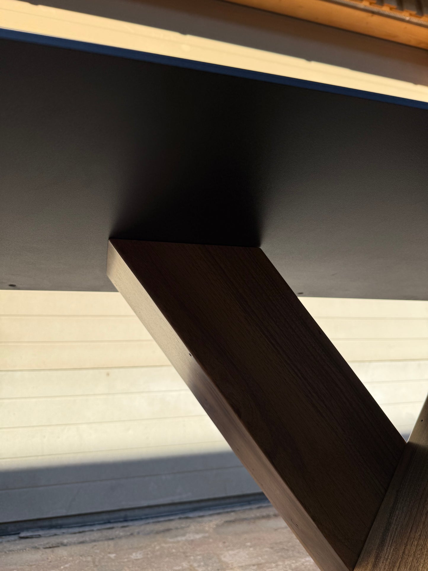 Tischgestell X | Nussbaum x Metall